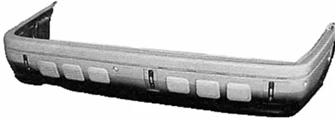 Pare chocs arrière pour MERCEDES (W180-202) CLASSE C 1993-1997, Mod. Elegance, Neuf à peindre