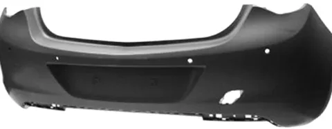 Pare chocs arrière pour OPEL ASTRA J 2010-2012, Mod. Berline, trous capteurs radar, Neuf à peindre