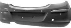 Pare chocs arrière pour OPEL CORSA D ph.1 2006-2010 trous radar (5 portes - Sport/SXI/GSI) à peindre