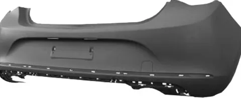 Pare chocs arrière pour OPEL ASTRA J 2012-2016, Mod. Berline, Trous moulure Neuf à peindre