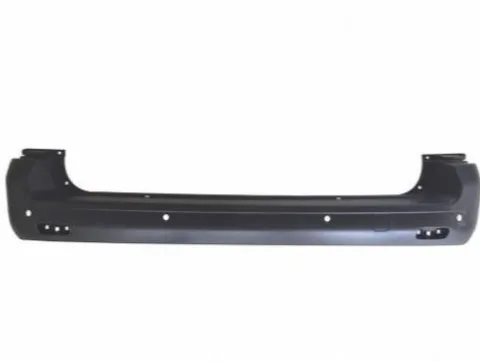Pare chocs arrière pour OPEL VIVARO III depuis 2019, châssis court, trous radar, noir, Neuf