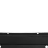 Pare chocs arrière pour OPEL COMBO depuis 2012, (2 portes arrière), trous radar, noir, Neuf