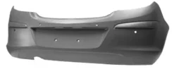 Pare chocs arrière pour OPEL CORSA D phase 2, 2011-2014 trous radar de recul, (3 portes), à peindre