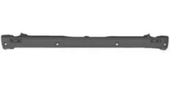 Pare chocs arrière pour RENAULT TRAFIC II phase 1, 2006-2014, avec trous radar, Neuf à peindre