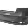Pare chocs arrière pour SKODA OCTAVIA II ph. 2 2009-2013, Noir lisse, double échappement à gauche