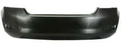 Pare chocs arrière pour SKODA FABIA III ph. 2 2018-2021, Noir, Neuf