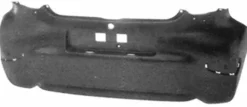 Pare chocs arrière pour TOYOTA AYGO I phase 1, 2005-2008, Neuf à peindre