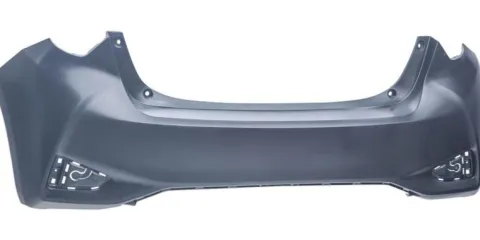 Pare chocs arrière pour TOYOTA YARIS III phase 3, 2017-2020, Neuf à peindre