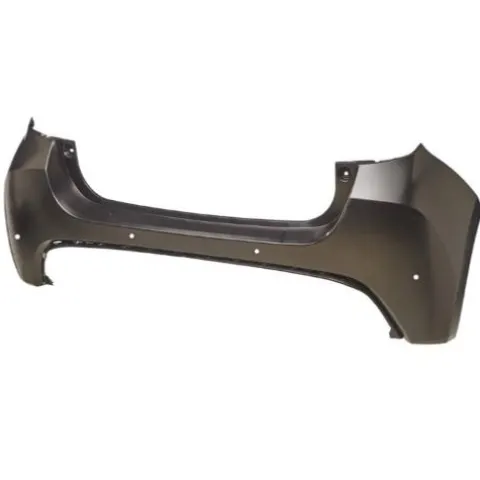 Pare chocs arrière pour TOYOTA YARIS IV depuis 2020, 4 trous radar, noir, Neuf