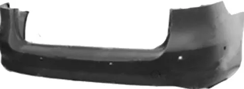 Pare chocs arrière pour VOLKSWAGEN PASSAT B7 2011-2014, Mod. Break / Trendline, trous capteurs radar