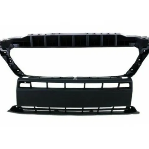 Pare chocs avant central pour PEUGEOT BOXER II ph.2 depuis 2014 grille de calandre inférieure, noir