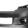 Pare chocs avant noir pour PEUGEOT EXPERT II 2007-2016, Noir avec trous feux antibrouillard, Neuf