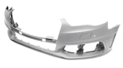 Pare chocs avant pour AUDI A3 III ph.1 (3 portes) 2012-2016, mod. S-LINE, avec cache crochet, avec trous radar+supports capteurs, trous lave-phares, Neuf à peindre