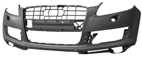Pare Chocs Avant pour AUDI Q7 I ph. 1 2006-2009, trous antibrouillard lave-phares capteurs radar