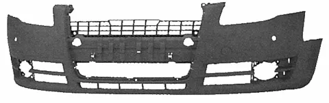 Pare chocs avant pour AUDI A4 III 2004-2007, trous capteurs radar, Neuf à peindre