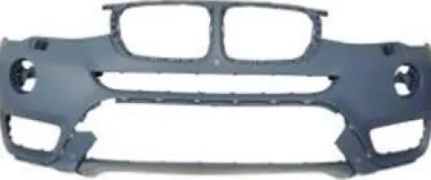 Pare chocs avant pour BMW X3 F25 2015-2017, avec trous lave-phares, Neuf à peindre
