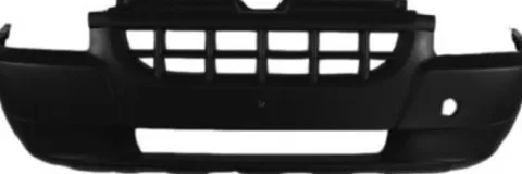 Pare chocs avant pour FIAT DOBLO I phase 1, 2001-2005, gris, Neuf