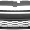 Pare chocs avant pour FIAT DOBLO II phase 2 2015-2022, Noir, avec grille inférieure, Neuf