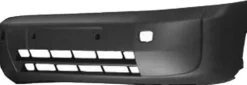 Pare chocs avant pour FORD TOURNEO CONNECT I phase 2, 2006-2009, noir, Neuf