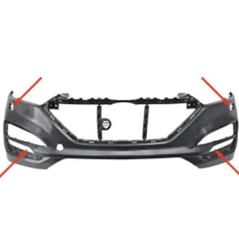 Pare chocs avant pour HYUNDAI TUCSON III phase 1, 2015-2018, trous radar, trous feu de jour, Neuf à peindre