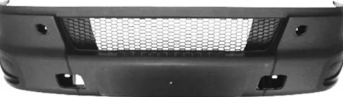 Pare chocs avant pour IVECO DAILY, 2011-2014, Noir, Neuf