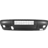 Pare chocs avant pour IVECO DAILY CITY 2000-2006, gris, trous feu antibrouillard, Neuf