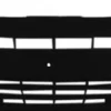 Pare chocs avant pour OPEL VIVARO I phase 1, 2001-2006, noir, trous feux antibrouillard, Neuf