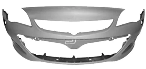 Pare chocs avant pour OPEL ASTRA J 2012-2016, trous lave phares, park assist, Neuf à peindre