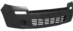 Pare chocs avant pour OPEL MOVANO I phase 2, 2003-2010, noir, Neuf