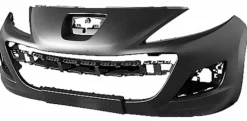 Pare chocs avant pour PEUGEOT 207 phase 2, 2009-2012, trous feux antibrouillard, Neuf