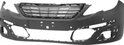 Pare chocs avant pour PEUGEOT 308 II phase 1, 2013-2017, trous radars, mod. ACTIVE, Neuf à peindre