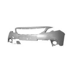 Pare chocs avant pour PEUGEOT 2008 Phase 2, 2016-2019, mod. OFF-ROAD, trous moulure, Neuf à peindre