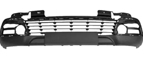Pare chocs avant pour RENAULT CAPTUR, 2013-2017, Inférieur, Noir, Neuf