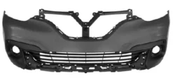 Pare chocs avant pour RENAULT KADJAR depuis 2015, 6 trous capteurs radar + supports, Neuf à peindre