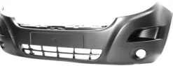 Pare chocs avant pour RENAULT MASTER III phase 2, 2014-2019, trous feux antibrouillard, noir, Neuf