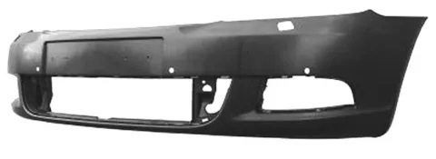 Pare chocs avant pour SKODA OCTAVIA II ph. 2 2009-2013, trous lave-phares, trous radar, Neuf à peindre