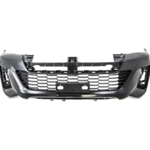 Pare chocs avant pour TOYOTA HILUX VIII 2018-2020, noir lisse à apprêter, Neuf