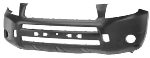 Pare chocs avant pour TOYOTA RAV4, 2006-2009, sans embout d'aile, Noir, Neuf