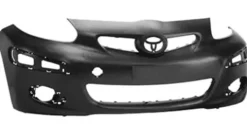 Pare chocs avant pour TOYOTA AYGO I phase 2, 2009-2012, noir, Neuf
