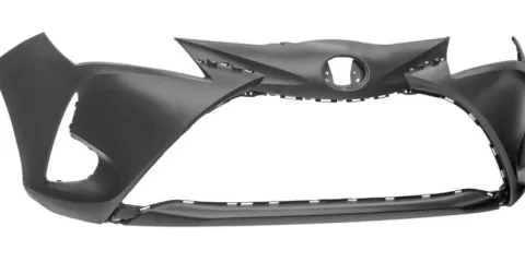 Pare chocs avant pour TOYOTA YARIS III phase 3, 2017-2020, noir à apprêter, Neuf