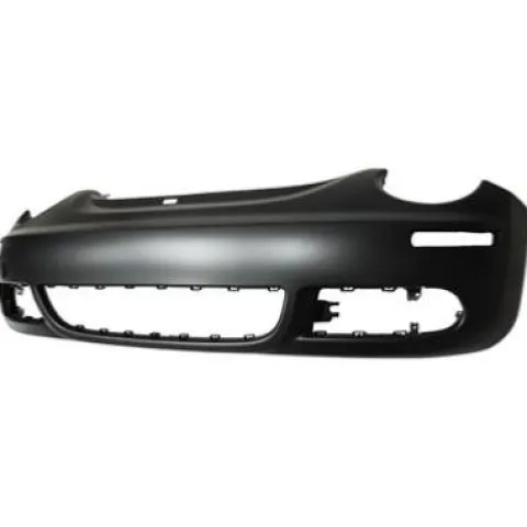 Pare chocs avant pour VOLKSWAGEN NEW BEETLE ph.2 2005-2011, trous antibrouillard, noir, neuf