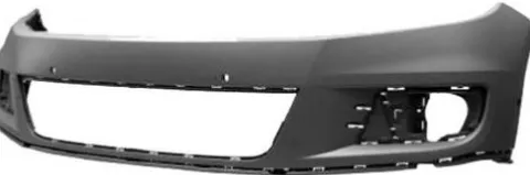 Pare chocs avant pour VOLKSWAGEN TIGUAN I ph. 2 2011-2015, 2 trous capteurs radar, 2 PDC