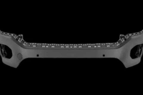 Pare chocs avant pour VOLKSWAGEN T-ROC 2017-2022, cache crochet, 2 trous PDC+ supports, Neuf à peindre