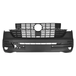 Pare chocs avant pour VOLKSWAGEN TRANSPORTER T6.1 phase 2, depuis 2019, park assist, noir, Neuf