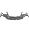 Pare chocs avant supérieur pour OPEL MOKKA I, 2013-2016, trous lave phares, Neuf à peindre