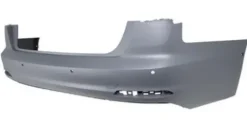 Pare-chocs arrière pour AUDI A6 (C8) depuis 2019, cache crochet, trous radar + supports capteurs, Mod. 4 portes, Neuf à peindre