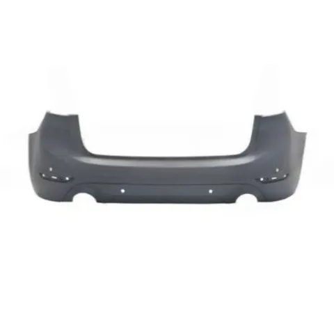 Pare-chocs arrière pour BMW SÉRIE 2 F45/F46 ACTIVE TOURER 2014-2017, avec trous capteurs + supports, sortie échappement simple à droite et gauche, Mod. GRANDTOURER, Neuf à peindre