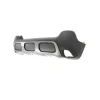 Pare-chocs arrière pour CITROËN C3 AIRCROSS depuis 2021, avec spoiler peint en gris, noir gaufré, Neuf