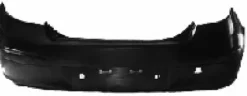 Pare-chocs arrière pour HYUNDAI i30 I phase 1 2007-2010, noir à apprêter, Mod. 5 portes, Neuf