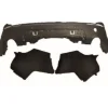 Pare-chocs arrière pour LANDROVER DISCOVERY SPORT (L550) 2015-2020, noir gaufrée, avec trous PDC+ support, Neuf